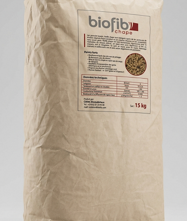 GRANULÉS DE CHANVRE BIOFIB' CHAPE - SAC 15 KG