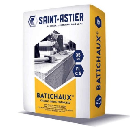 Chaux formulée FL C5 BATICHAUX 35Kg de Saint Astier