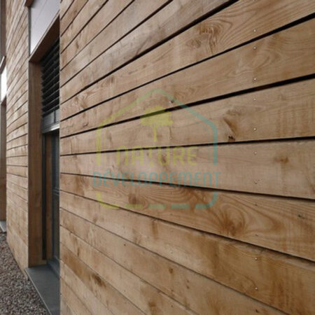 Bardages Naturels Douglas à Claire Voie