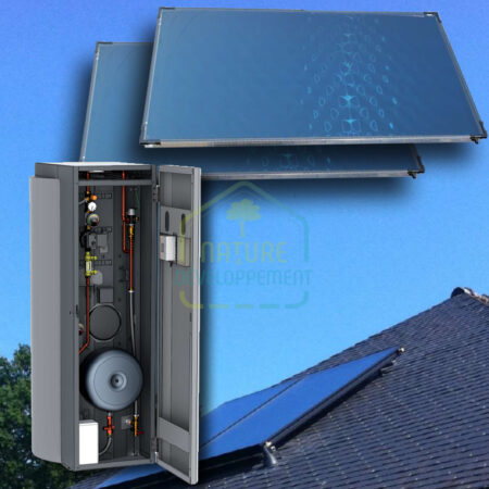 Chauffe-eau solaire 2 capteurs horizontaux 300L SOLAR COMPAQ PRESSO