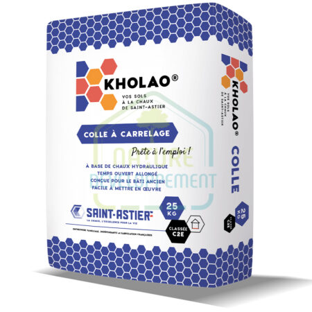 Colle à Carrelage pour sols en pierre et terre cuite KHOLAO de Saint Astier