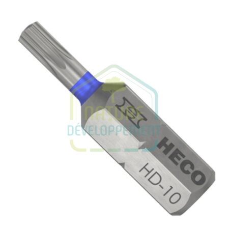 Boîte d'embouts 25mm HECO-Drive avec effet GripFit - HECO-Drive 10