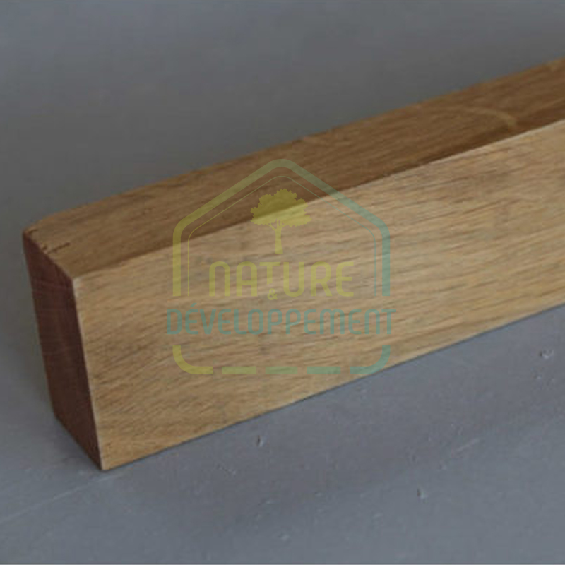 Lambourde rabotée chêne abouté 45 x 65 x 3000mm