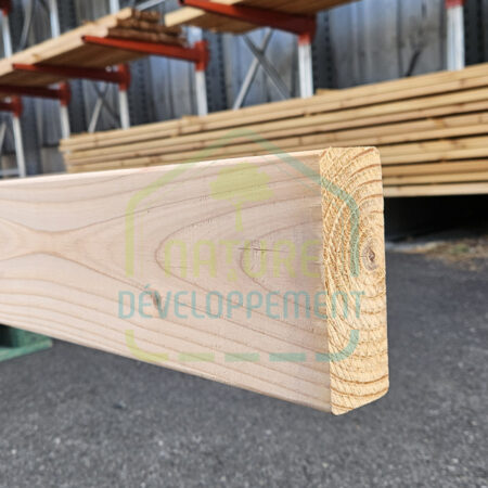 Ossature bois douglas 45x120 raboté Classe 2