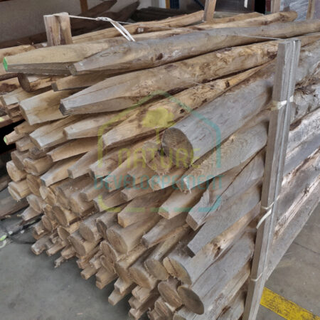 Piquet Châtaignier pour Clôture Ganivelle - Matériau robuste et Authentique