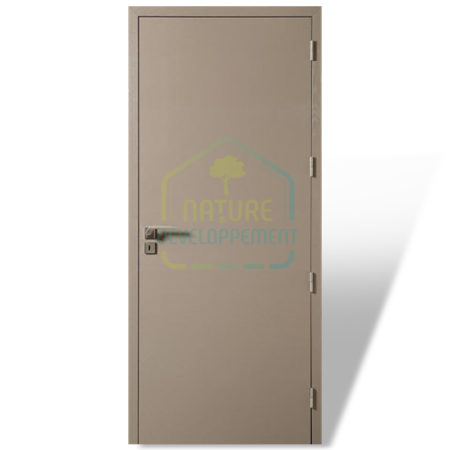 Porte intérieure ÉPURE Modulo de Rozière Modèle lisse uni pose traditionnelle