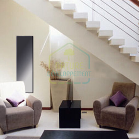 Radiateur en verre à inertie Solaris 1500W 63x150cm