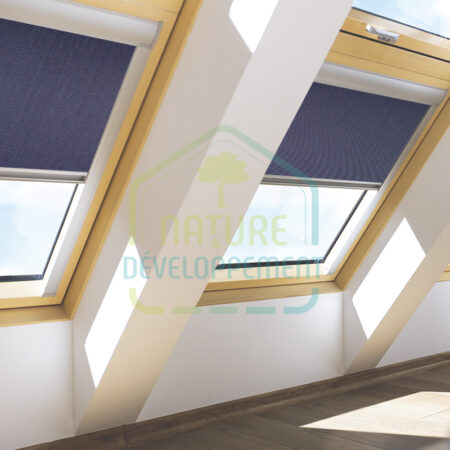 Store électrique occultant pour fenêtre Fakro ARF Z-WAVE couleur 051