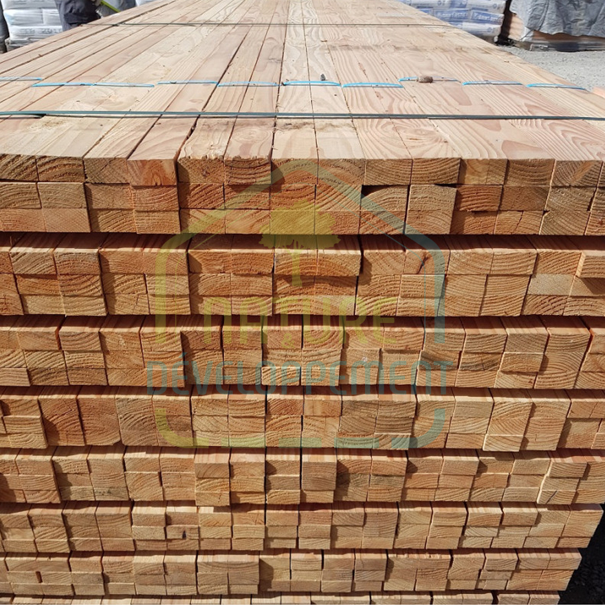 Tasseau bois Douglas 27x45 raboté Classe 2