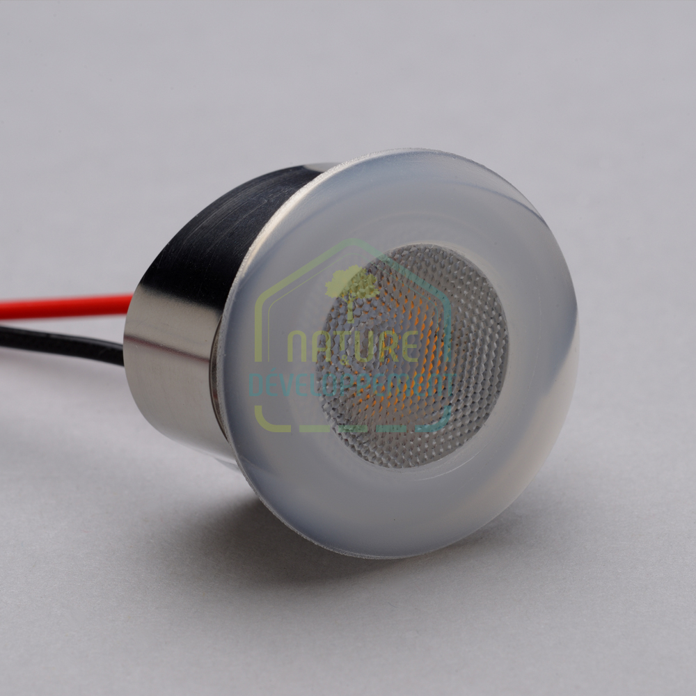 Spot salle de bain encastré Kit LED 1W CANARI – Image 3