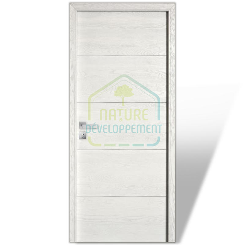 Porte intérieure ÉPURE Modulo de Rozière Modèle D1 uni pose traditionnelle – Image 4