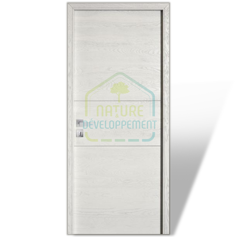 Porte intérieure ÉPURE Modulo de Rozière Modèle D2 uni pose traditionnelle – Image 2