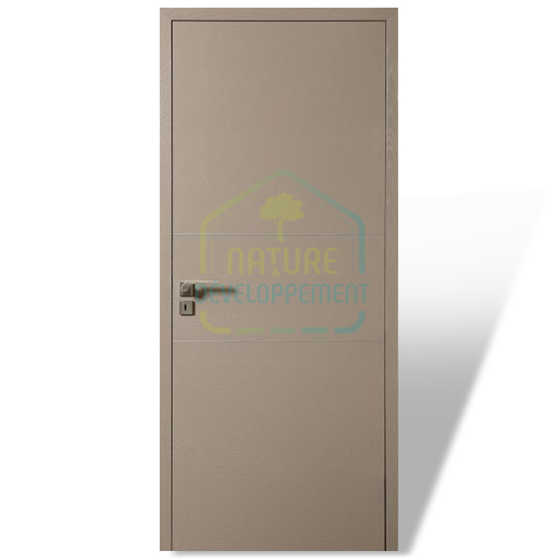 Porte intérieure ÉPURE Modulo de Rozière Modèle D2 uni pose traditionnelle – Image 4