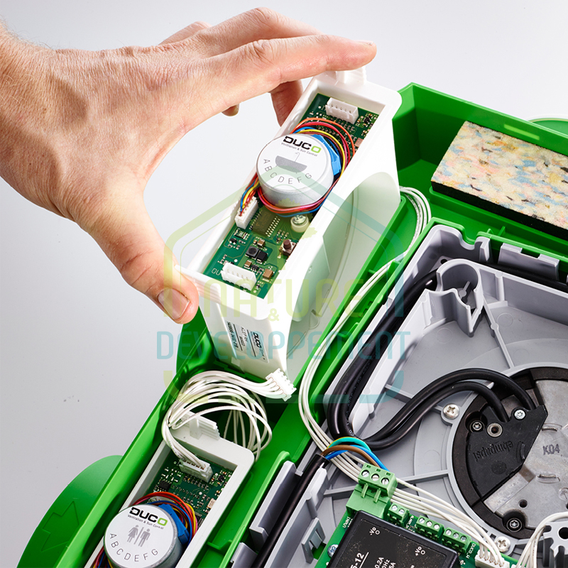 Kit VMC silencieuse et intelligente DucoBox Hygro Plus de DUCO – Image 4