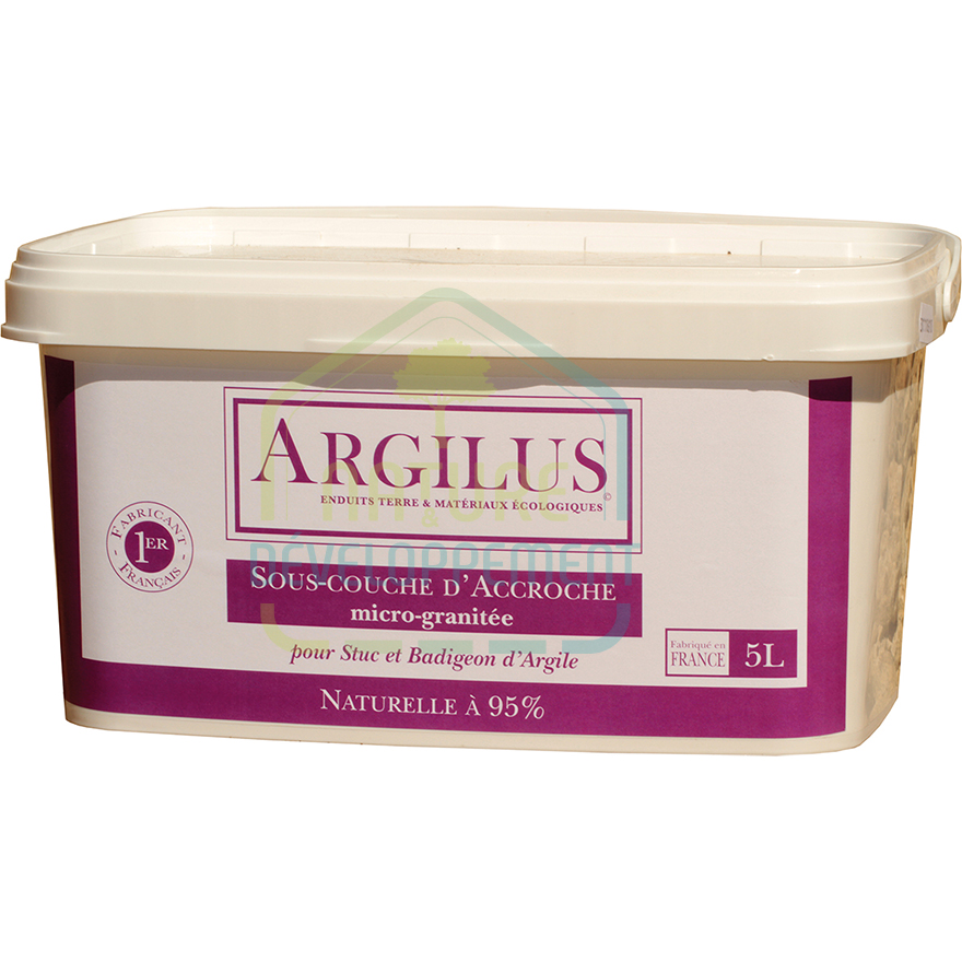 Sous-couche stuc et badigeon et enduit d'argile Argilus – Image 2