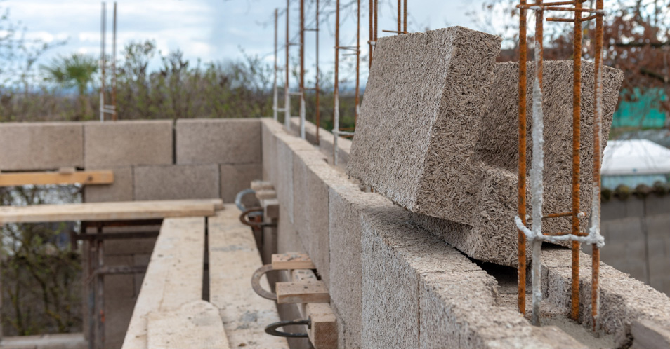 Bloc de chanvre BIOSYS/MULTICHANVRE