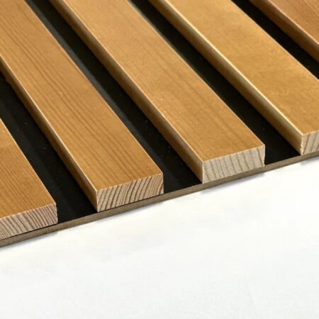 Panneaux muraux tasseaux Interligne 2500X300mm fond noir