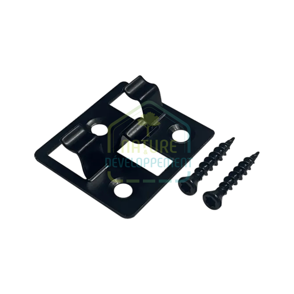 Clips Fixation Inox pour Terrasse Bambou MATGREEN – Image 2