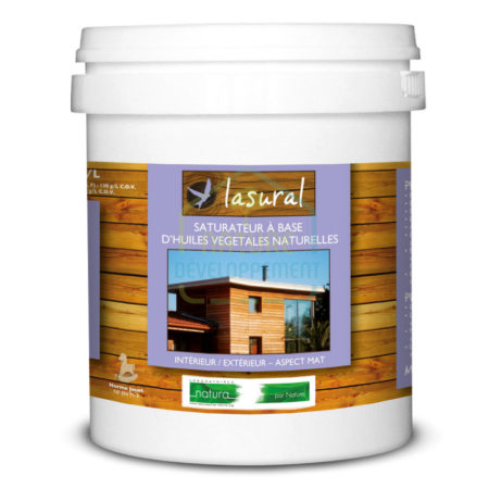 Saturateur bois Mat incolore intérieur et extérieur LASURAL de Natura