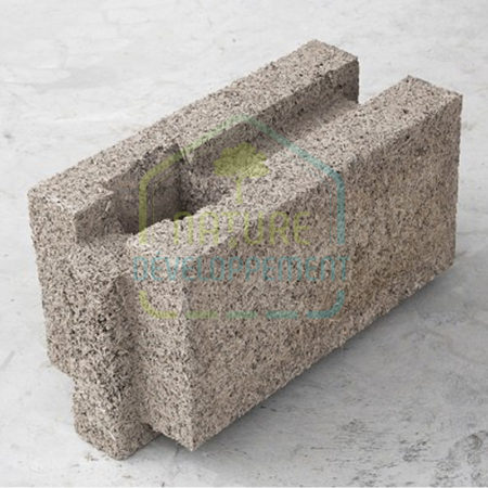 BLOC DE CHANVRE à maçonner BIOSYS - POTEAU