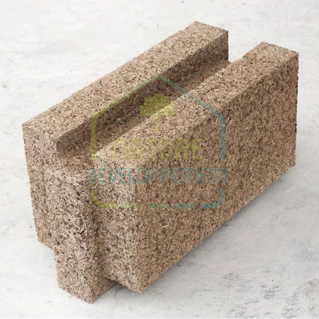 BLOC DE CHANVRE à maçonner BIOSYS