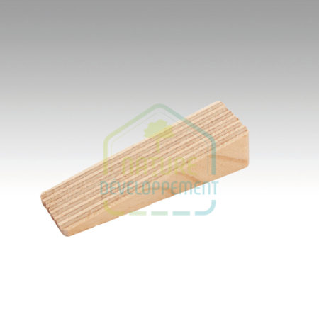 Cales en bois pour pose de parquet Meister