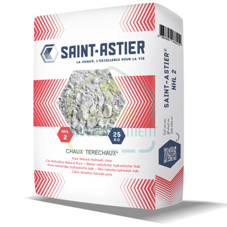 Chaux faiblement hydraulique NHL2 TERECHAUX 25Kg de Saint Astier