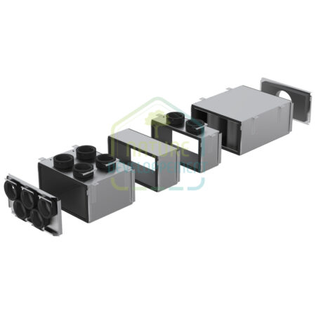 Caisson de distribution d'air pré-isolé et modulable ComfoWell Therm 420 ZEHNDER