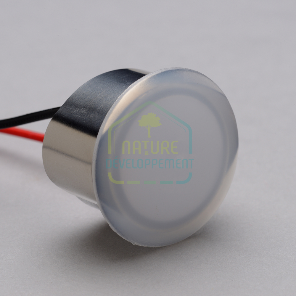 LED encastrable éclairage balisage 1W gamme CANARI – Image 2