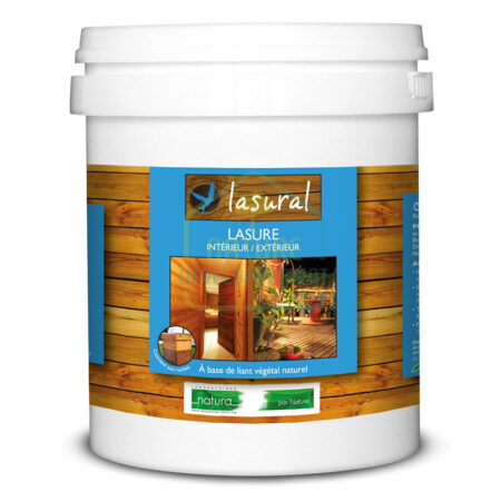 Lasure Satinée Incolore intérieur et extérieur LASURAL de Natura