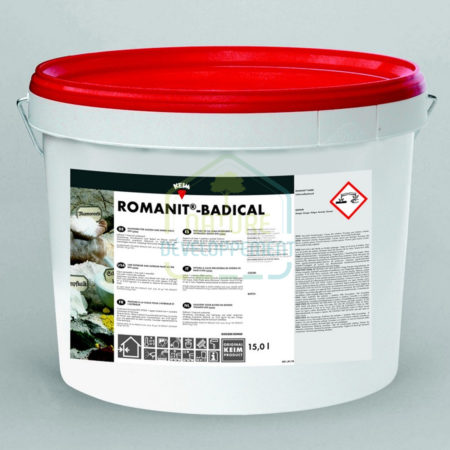 Peinture à la chaux KEIM Romanit-Badical