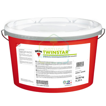 Peinture façade KEIM Twinstar garantie Couleur 20 ans sans biocide
