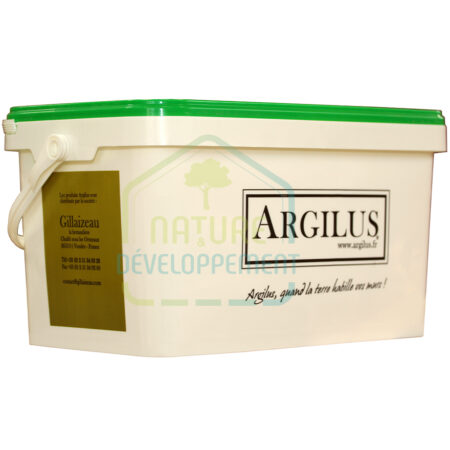 Sous-couche stuc et badigeon et enduit d'argile Argilus