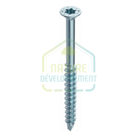 Vis pour MDF et HDF à tête fraisée à poches de fraisage HECO-UFIX