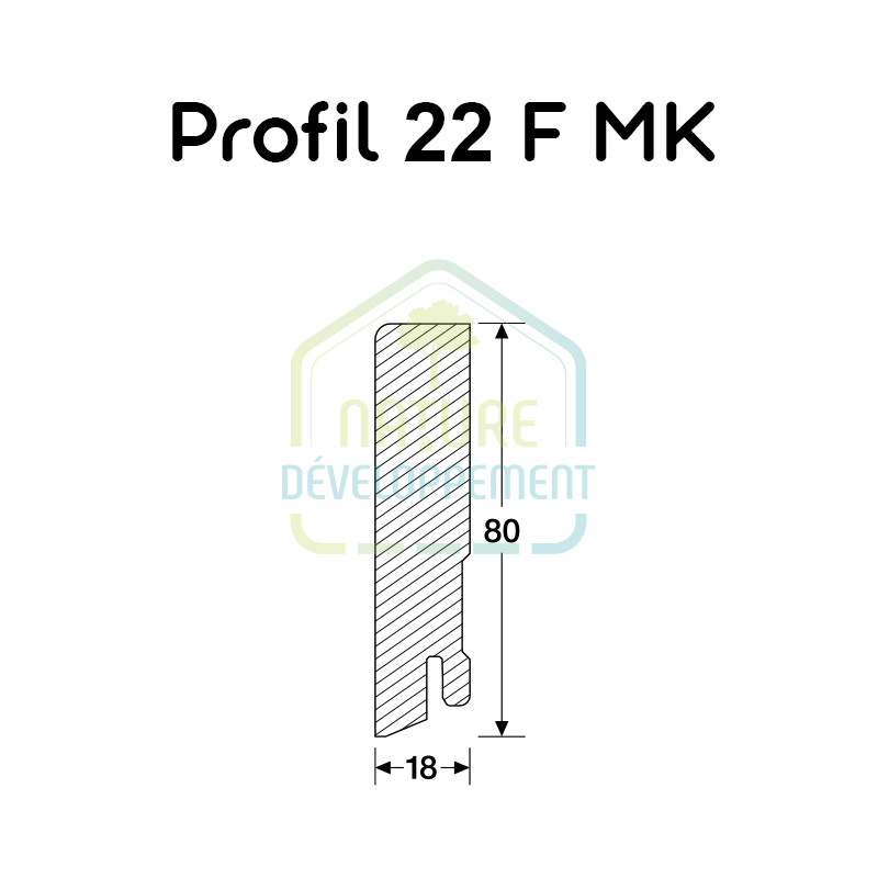Plinthe - Profile 22 F MK MEISTER