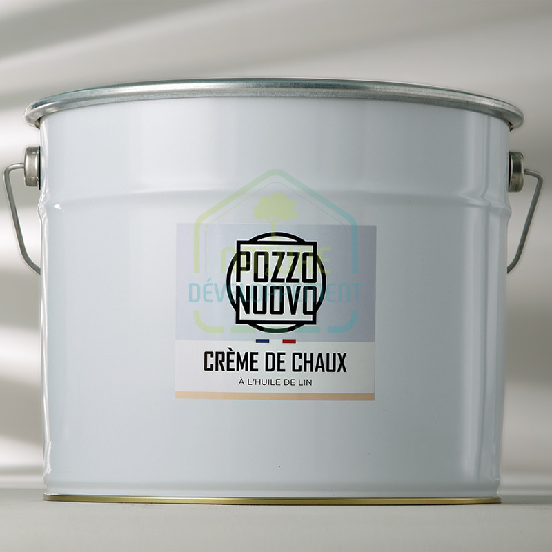 Crème de chaux en pâte à l'huile de lin 17Kg Pozzo Nuovo