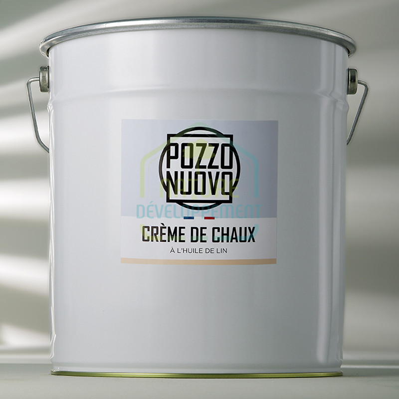 Crème de chaux en pâte à l'huile de lin 27Kg Pozzo Nuovo