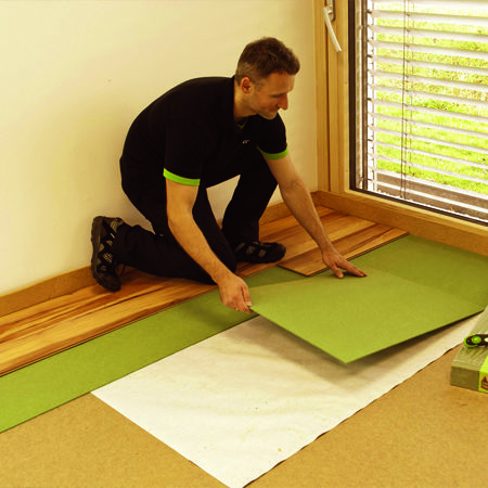 Sous-couche pour parquet