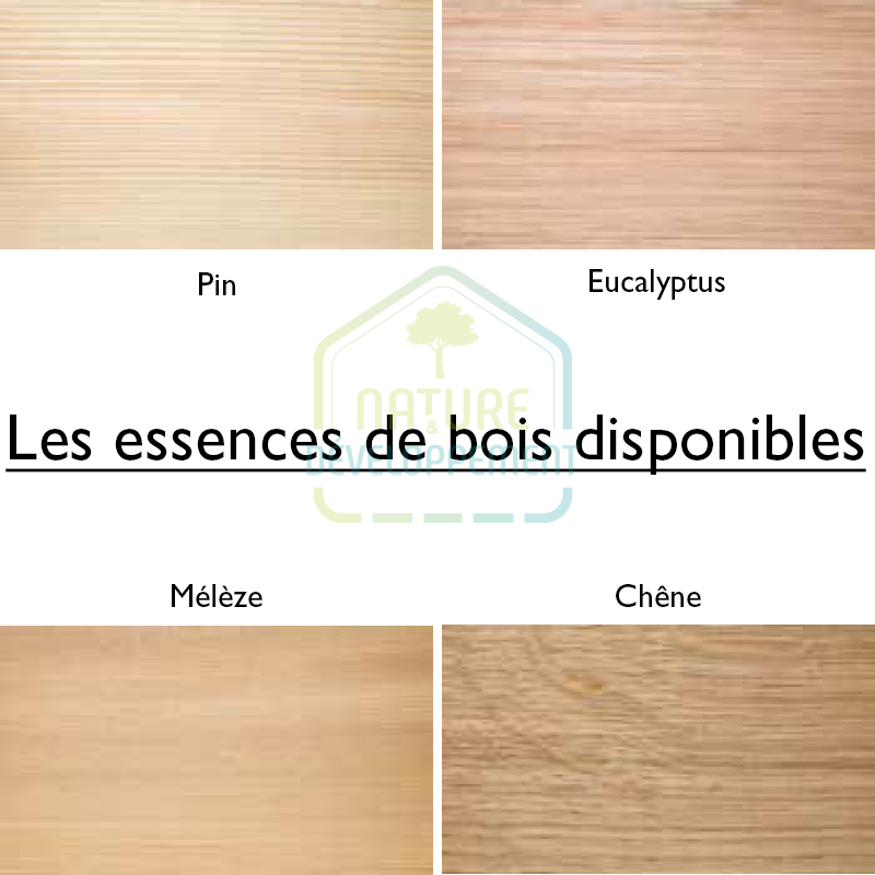 Essences de bois pour la baie coulissante RÉVOLUTION de BIEBER