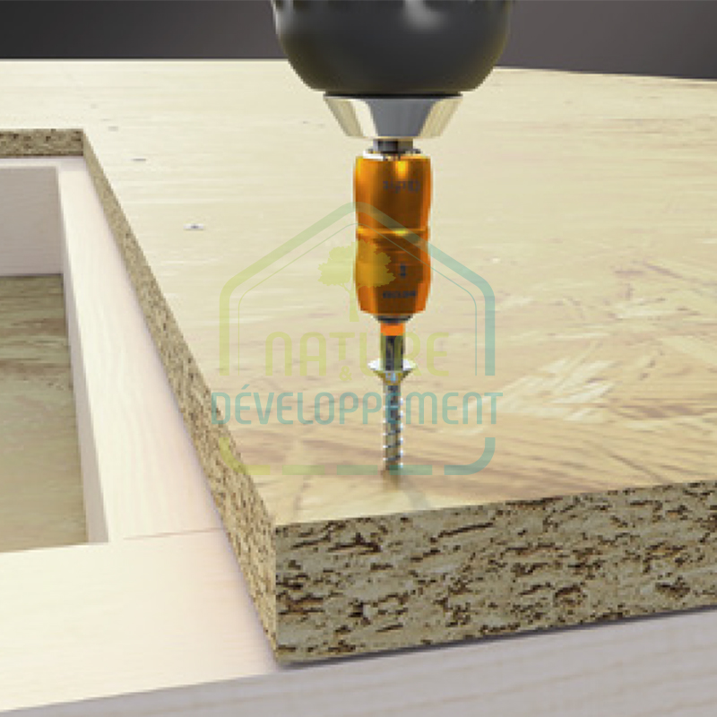 Vis à bois professionnelle HECO-TOPIX-plus pour OSB, Agépan, bardages, meubles... – Image 4