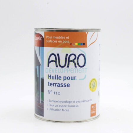 Huile pour terrasse n°110 Auro