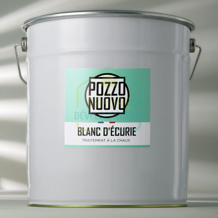 Peinture à la chaux "blanc d'écurie" 20 litres