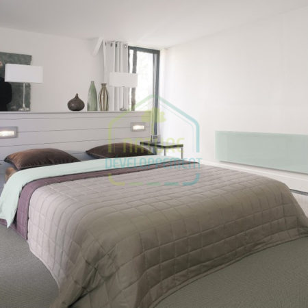 Radiateur en verre à inertie Solaris 1000W 145x45cm