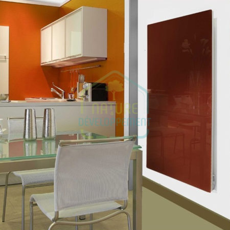 Radiateur en verre à inertie Solaris 1200W 63x125cm