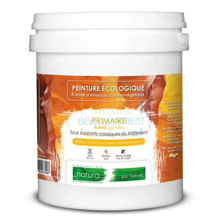 Sous-couche peinture blanche microporeuse murs et plafonds – Primaire TASSILI Natura 459