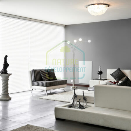 Radiateur en verre à inertie Solaris 1000W 105x63cm