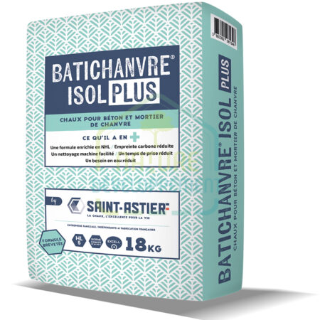 Chaux pour béton de chanvre BATICHANVRE- ISOL PLUS de Saint Astier