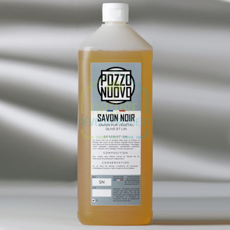 Savon noir pur végétal pour finition et ferrage des stucs Pozzo Nuovo