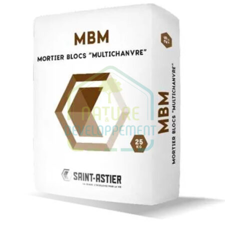 Mortier colle pour blocs multichanvre MBM Saint Astier