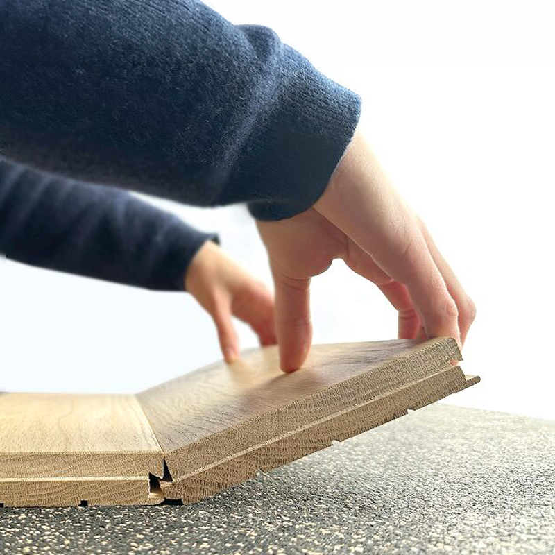 Parquet massif Naofloor – Chêne français démontable et réemployable – Image 2